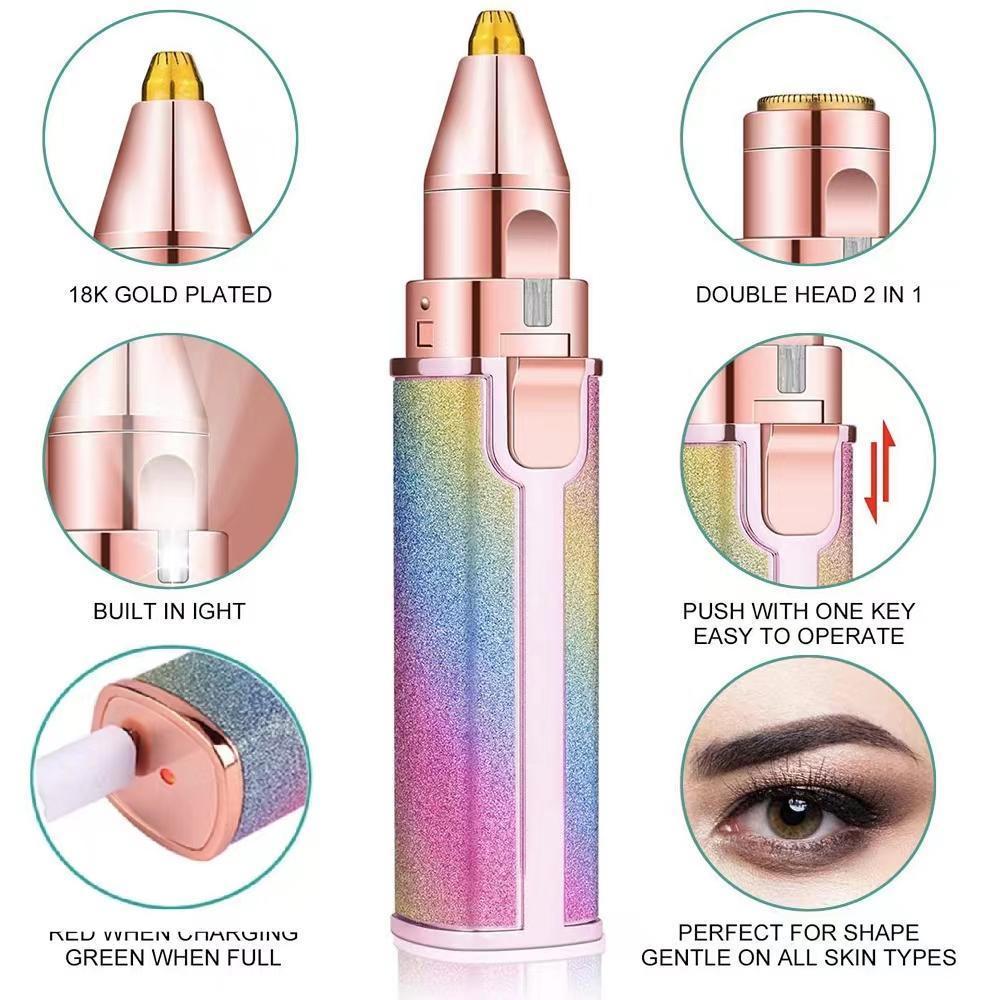 Rechargeable 2-in-1 Beauty Trimmer for Women
